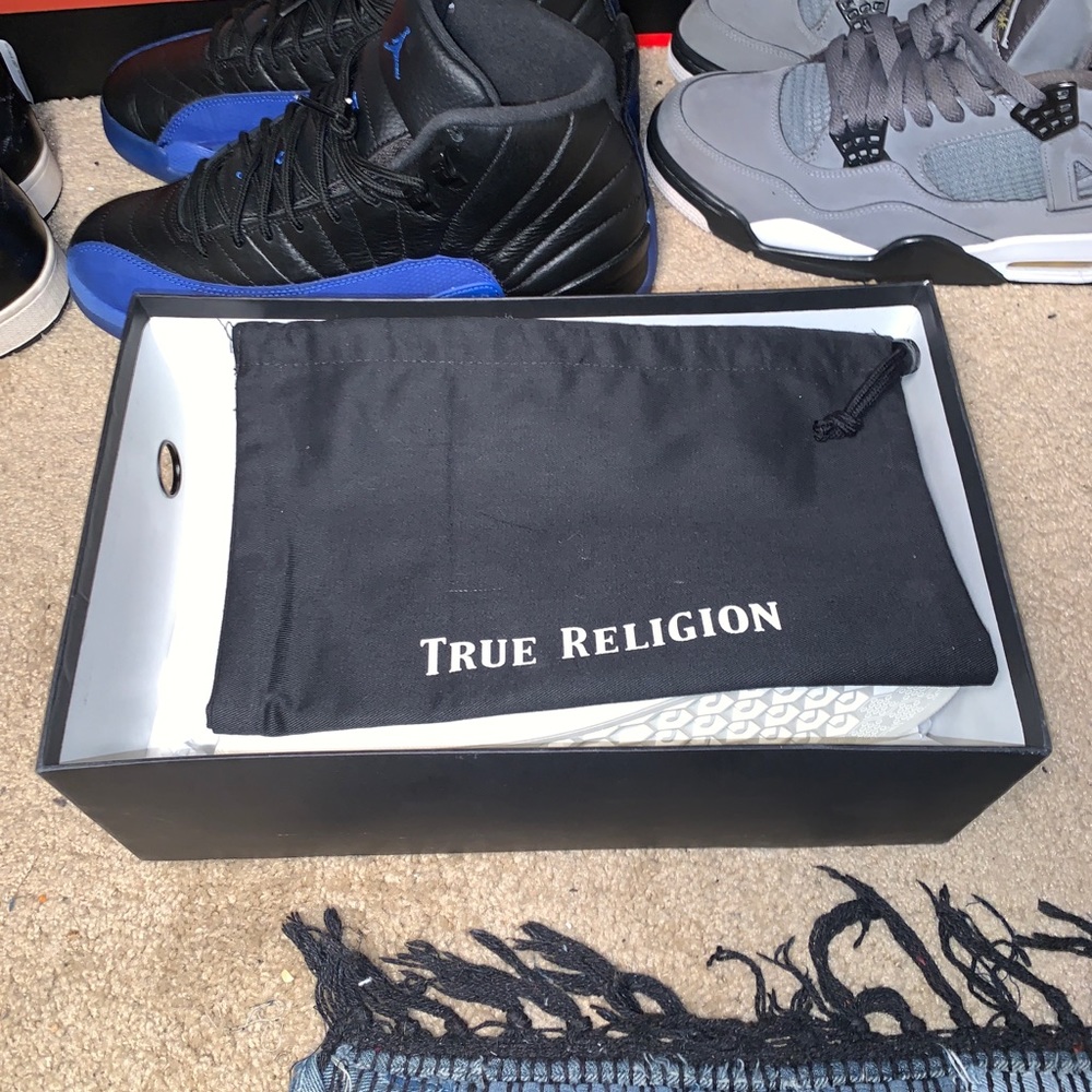 Ox blood True religion leather shoes